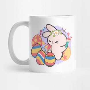 Easter Egg Excitement: Loppi Tokki Prepares for Easter by Coloring Vibrant Eggs! Mug